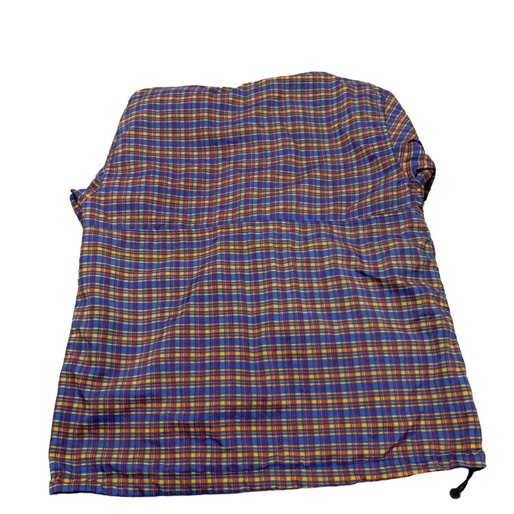 NIKE Menβs '90s Vintage Nike Reversible Plaid Windbreaker
Fireberry Size L !! - Picture 3 of 13